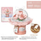 Building Block Bouquet With Light Small Particles Educational Toys
