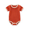 Summer Romper Baby Wrapping Clothes Pit Strip Ribbed Baby Onesie