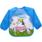 Children's Gown Long Sleeve Kids Waterproof Meal Baby Apron Painting Clothes Bib Protective Clothing