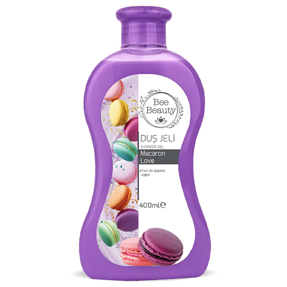 Bee Beauty Macaron Love Shower Gel - Moisturizing, Gentle, and Refreshing for All Skin Types