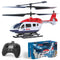 Remote-Controlled, Drop-Resistant Fire Rescue Helicopter Model Toy