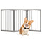 30 Inch Tall Wooden Pet Fence for Cats Small and Medium Dogs