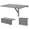 31.5 x 23.5 Inch Wall Mounted Folding Table for Small Spaces
