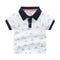 Children's Short-sleeved Polo Shirt Lapel T-shirt
