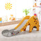 3-in-1 Kids Climber Slide Play Set with Basketball Hoop