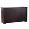 Kitchen Storage Cabinet with Wood Sliding Door