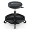 330 LBS Capacity Pneumatic Rolling Mechanic Stool with Padded Seat