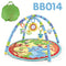 Children's Fitness Rack Game Round Blanket Crawling Floor Mat Toys