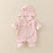 Baby Girl Hooded Cartoon Cute Jumpsuit Infant Fall Outfit Jumpsuit