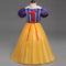Princess Dress Inserted Beads Bright Silk Performance Dress