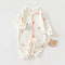 Pure Cotton Long-sleeve Baby Bodysuit