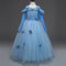 Princess Dress Inserted Beads Bright Silk Performance Dress