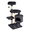 36 Inch Tall Kitten Tower with Condo and Plush Perch