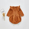 Long-sleeved romper for newborn baby