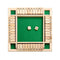 Deluxe Four Sided Shut The Box Dice Board Game 4 Sided 10 Number Wooden Flaps Dices Game Set for Pub Bar Party Supplies