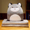 Cartoon Multifunctional Blanket Animal Pillow Blanket