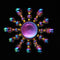 Zinc Alloy Electroplating Colorful Fingertip Top