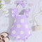Short Sleeve Casual Rompers Jumpsuit Girls With Headdress