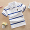 College Style Boys Polo Short Seeve T-shirt