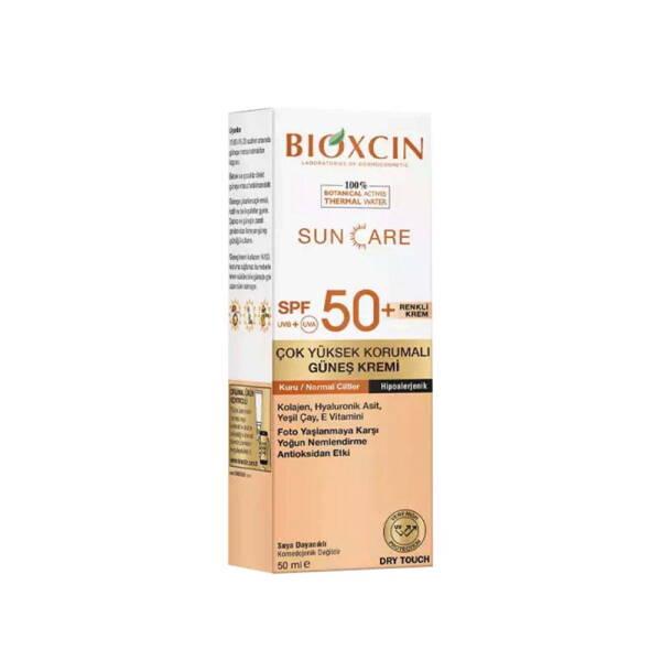 Bioxcin SPF50+ Tinted Sunscreen for Dry & Normal Skin - 50ml