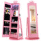 3 In 1 Kids Jewelry Cabinet with 3-Color Lighted Full Length Mirror and Internal Mirror