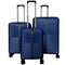 3-Piece 20/24/28 Inch Lightweight Hardside Luggage Set with 8-Spinner Wheels