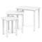 3-Piece Farmhouse Rectangle Side Table Set for Living Room