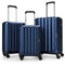 3-Piece Hardside Luggage Set (20/24/28 Inch) Lightweight with 3-Digital Lock