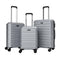 3-Piece Hardside Luggage Set Lightweight Hardside Suitcases with 8-Spinner Wheels