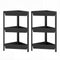 3-Tier Corner Shower Caddy 2-Pack with Detachable Design