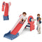 3 in 1 Toddler Slide Baby Slide Climber Playset with Basketball Hoop and Basketball