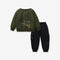 Boys' Home European And American Trousers Sweater Two-piece Set