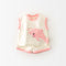 Korean Style Boys And Girls Summer Cartoon Shark Vest Suit