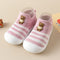 Casual Simple Soft Bottom Non-slip Cartoon Striped Toddler Shoes