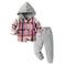 Korean Style All-matching Plaid Shirt Harem Pants