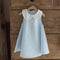Summer Baby Lace Patch Doll Collar Sleeveless Romper Dress