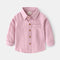 Fashion Personality New Solid Color Boys' Shirt
