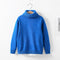 Autumn and winter high collar children's knitwear
