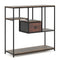 40 Inch Console Table Behind Sofa Couch with Storage