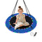 40 Inches Saucer Tree Swing Round with Lights for Kids and Adults