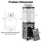 41 000 BTU Propane Patio Heater with Metal Hood