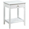 Wooden Nightstand End Table Storage Display