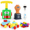 Power Balloon Launch Tower Toy Puzzle  Education Inertia Air Power Balloon Car Science Experimen Toy For Children Gift