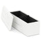43 Inches Folding Storage Ottoman Bench Foot Rest Stool End of Bed Bench