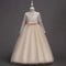 Kids Long Flower Girl Dress Dress