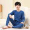 Children's Pajamas Cotton Boys' Base Teen Underwear Suit