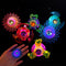 Children's luminous toy top finger light