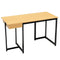 48 Inch Computer Desk with Metal Frame and Adjustable Pads