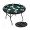 48 Inch Foldable Poker Table with 8 Cup Holders and Padded Edges