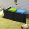 48 x 38 Inch Air Conditioner Fence 3 Panels with Metal Ground Stakes for Patio Backyard